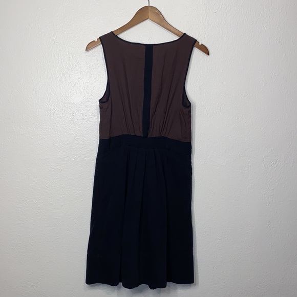 Leifnotes By Anthropology Sleeveless Dress with Corduroy Skirt and Pockets - Picture 5 of 5
